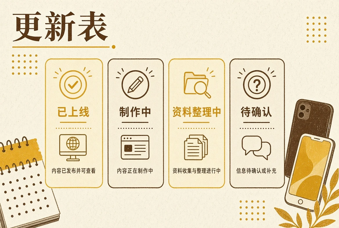 内容索引画面